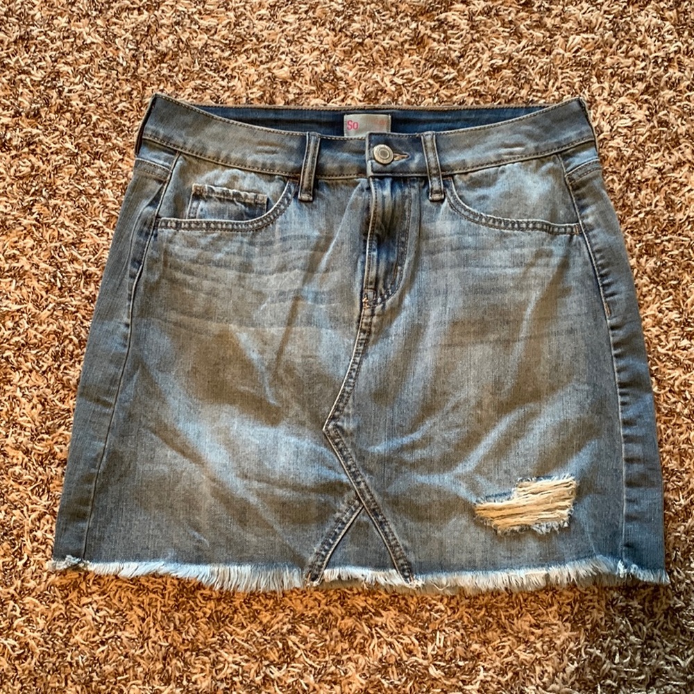 SO Jean skirt